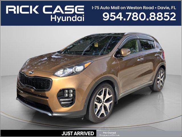 2017 Kia Sportage SX Turbo for sale in DAVIE, FL