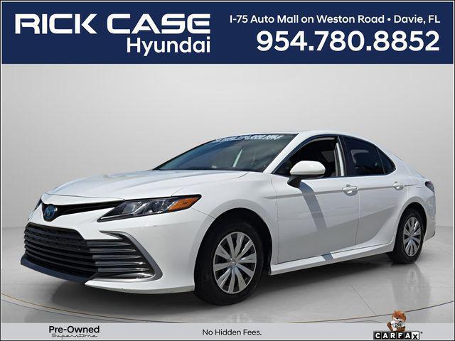 2022 Toyota Camry LE Hybrid for sale in DAVIE, FL