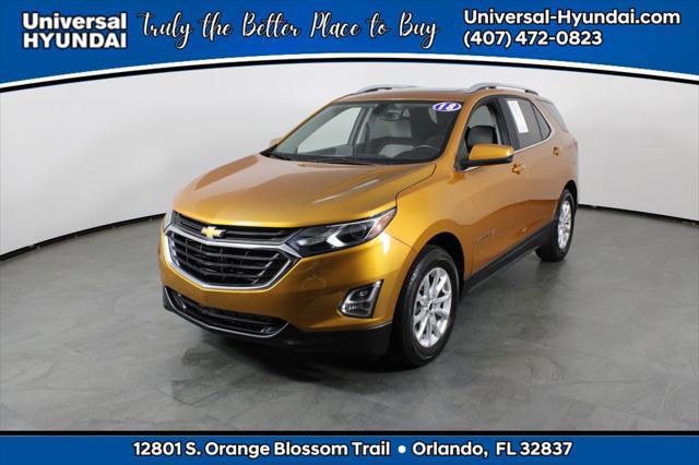 2018 Chevrolet Equinox LT for sale in ORLANDO, FL