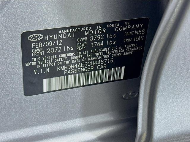 2012 Hyundai Elantra GLS (Ulsan Plant)