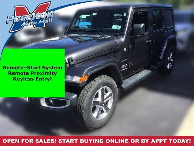 2018 Jeep Wrangler Unlimited Sahara 4x4 for sale in East Rochester, NY