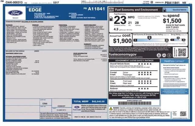 2023 Ford Edge SEL