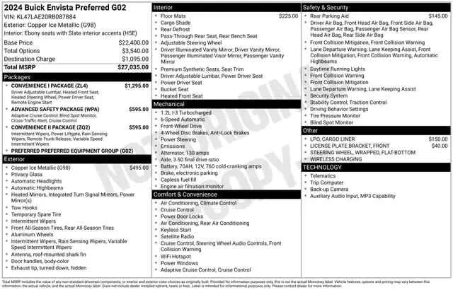 2024 Buick NV Preferred FWD