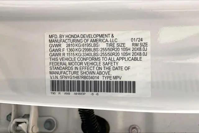 2024 Honda Pilot Elite