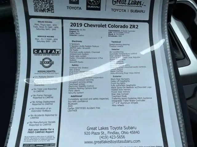 2019 Chevrolet Colorado ZR2