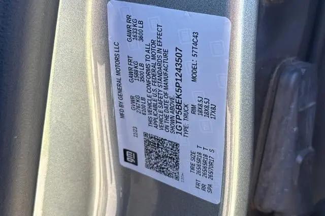 2023 GMC Canyon 2WD Crew Cab Short Box Elevation