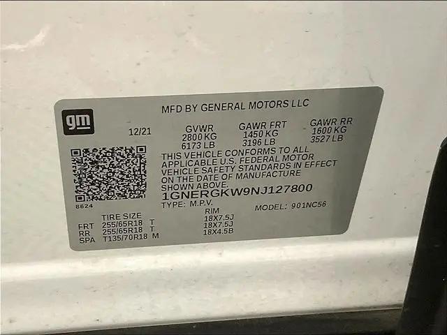 2022 Chevrolet Traverse FWD LT Cloth