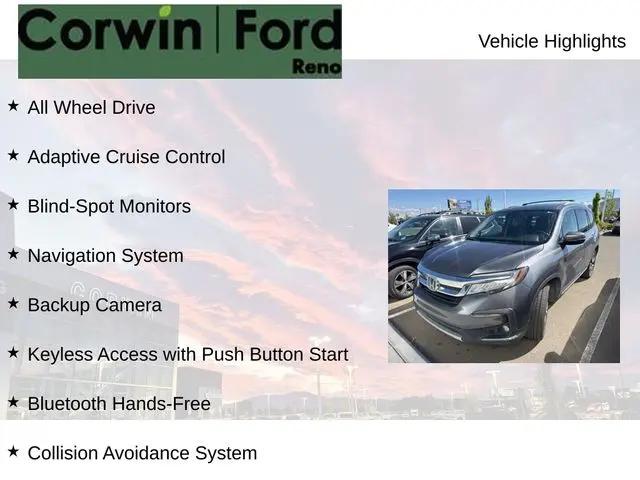 2019 Honda Pilot Touring
