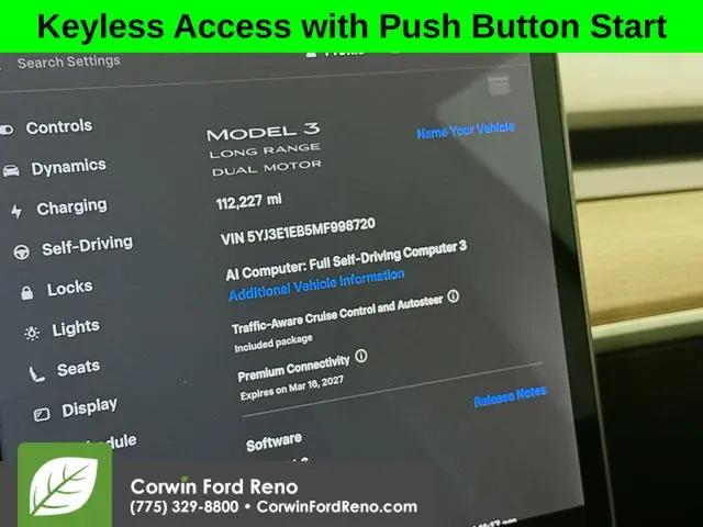2021 Tesla Model 3 Long Range