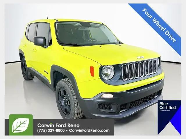 2017 Jeep Renegade Sport 4x4 for sale in Reno, NV