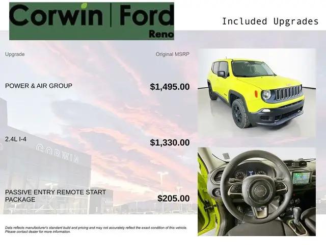 2017 Jeep Renegade Sport 4x4