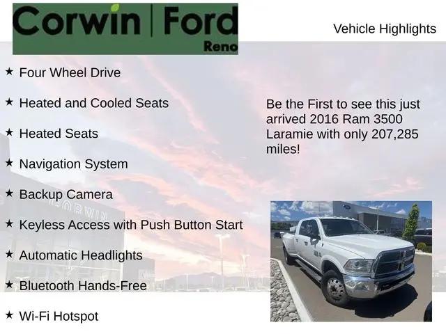 2016 Ram 3500 Laramie