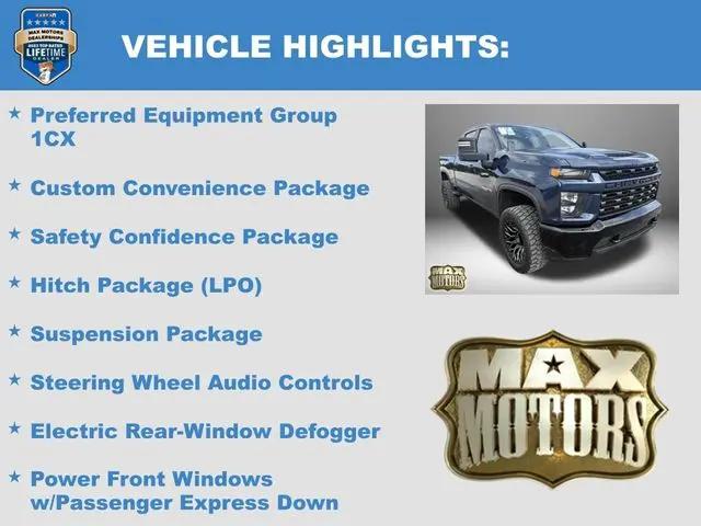 2022 Chevrolet Silverado 2500HD 4WD Crew Cab Standard Bed Custom