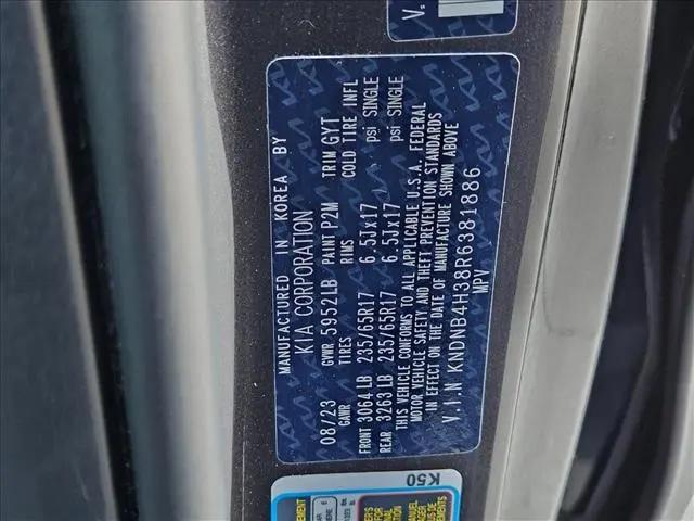 2024 Kia Carnival MPV LX Seat Package