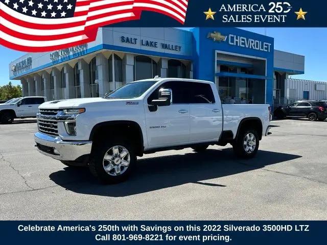 2022 Chevrolet Silverado 3500HD 4WD Crew Cab Standard Bed LTZ for sale in West Valley City, UT