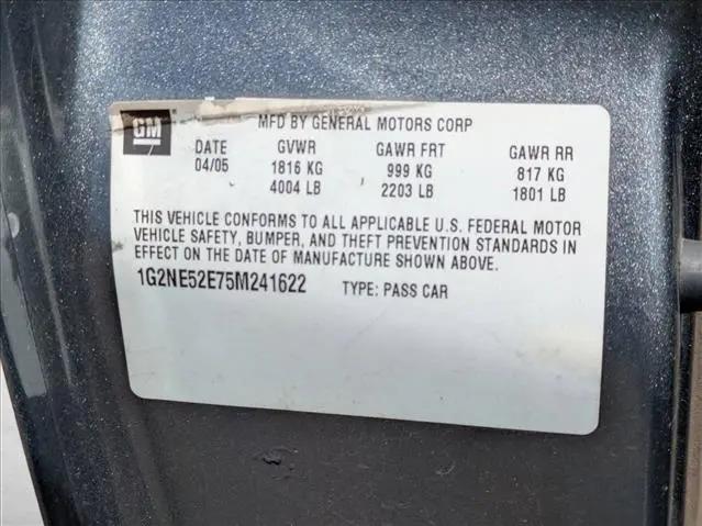2005 Pontiac Grand Am SE