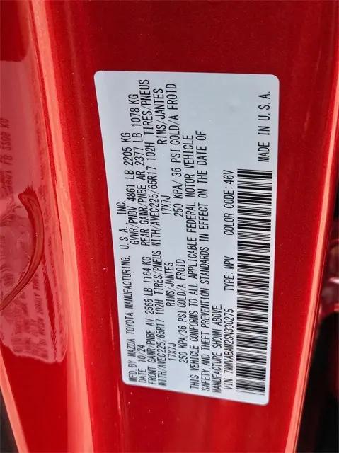 2025 Mazda CX-50 2.5 S Select Package