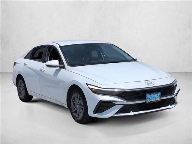 2025 Hyundai Elantra Hybrid Blue