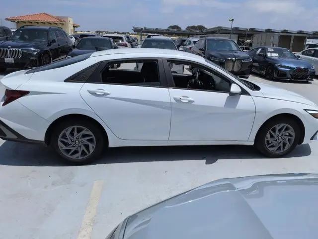 2025 Hyundai Elantra Hybrid Blue