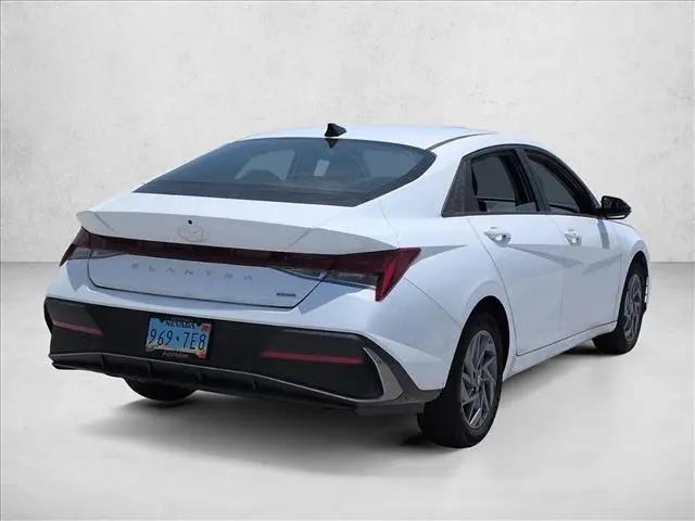 2025 Hyundai Elantra Hybrid Blue