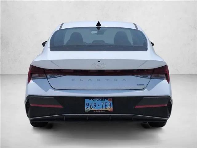 2025 Hyundai Elantra Hybrid Blue