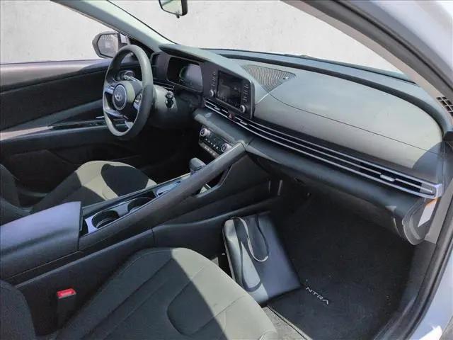 2025 Hyundai Elantra Hybrid Blue