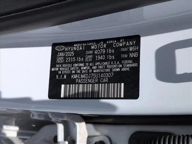 2025 Hyundai Elantra Hybrid Blue