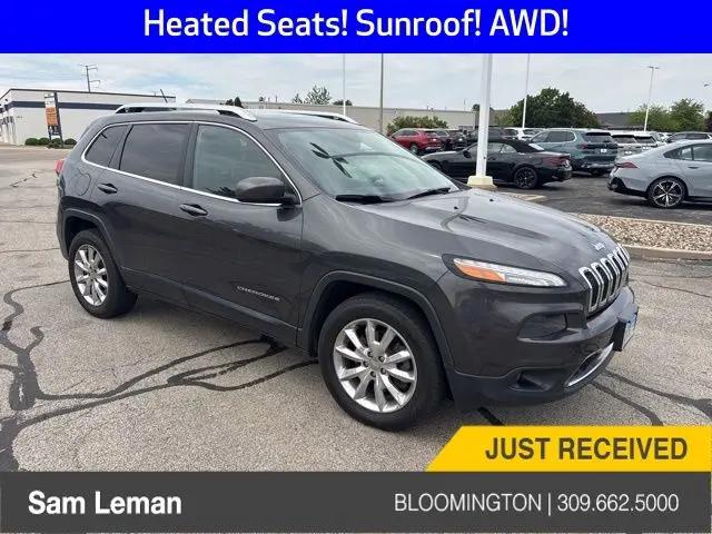 2015 Jeep Cherokee Limited for sale in Bloomington, IL