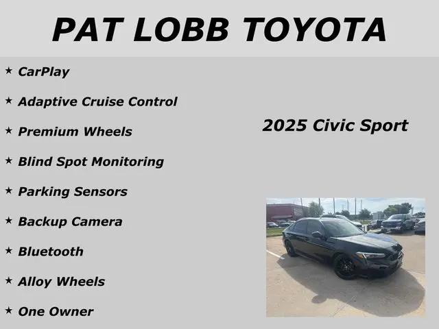 2025 Honda Civic Sport