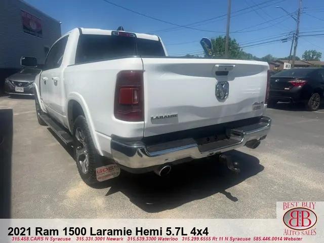 2021 Ram 1500 Laramie Crew Cab 4x4 5'7" Box