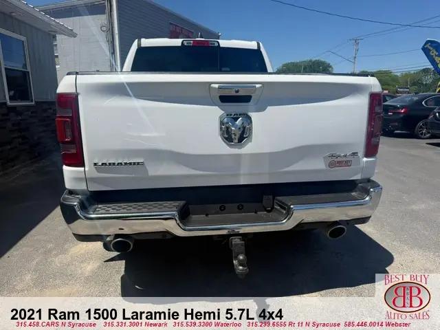 2021 Ram 1500 Laramie Crew Cab 4x4 5'7" Box