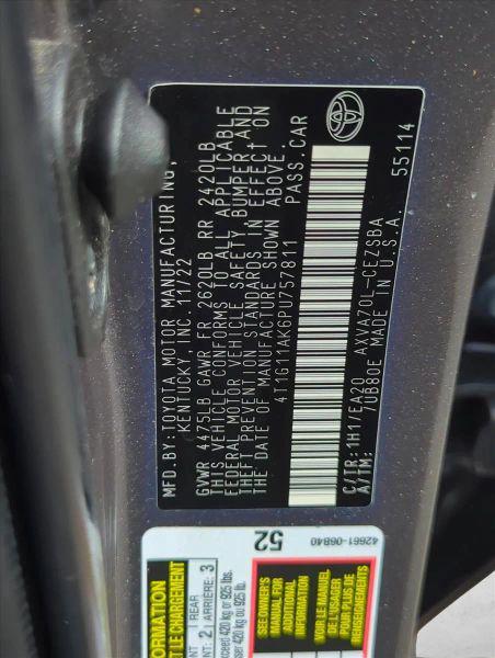 2023 Toyota Camry SE