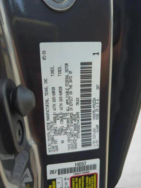 2026 Toyota Tundra Platinum CrewMax 5.5' Bed