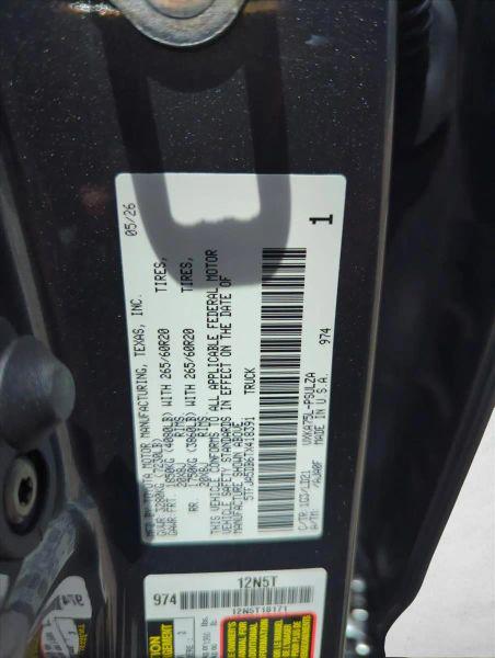 2026 Toyota Tundra Limited CrewMax 5.5' Bed
