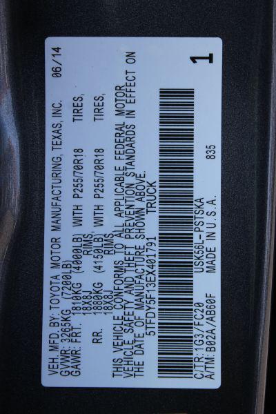 2014 Toyota Tundra SR5 5.7L V8
