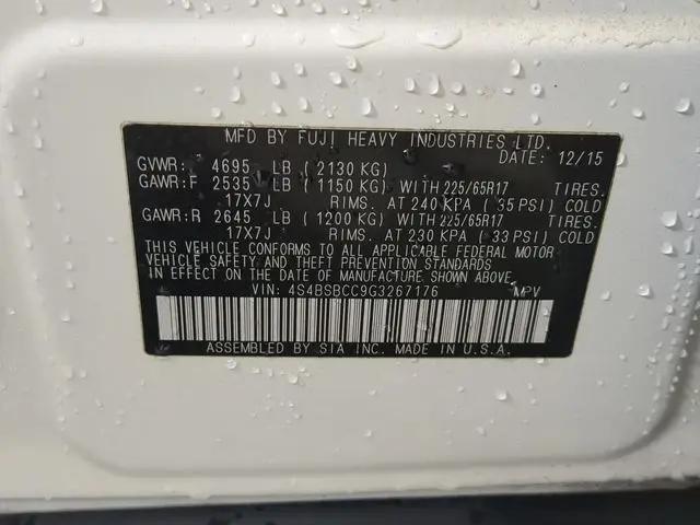 2016 Subaru Outback 2.5i Premium