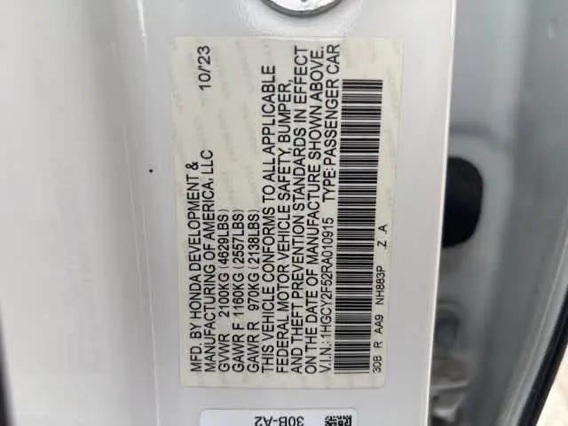 2024 Honda Accord Hybrid Sport