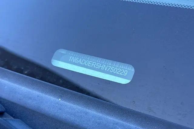 2017 Nissan Frontier SV