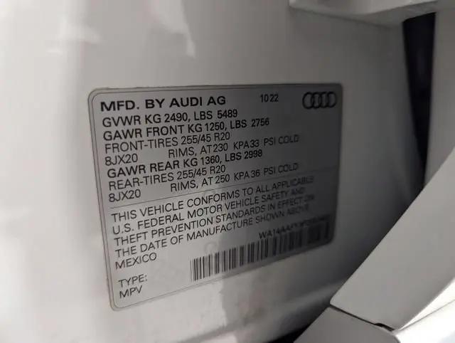 2023 Audi Q5 Sportback Premium 45 TFSI S line quattro S tronic