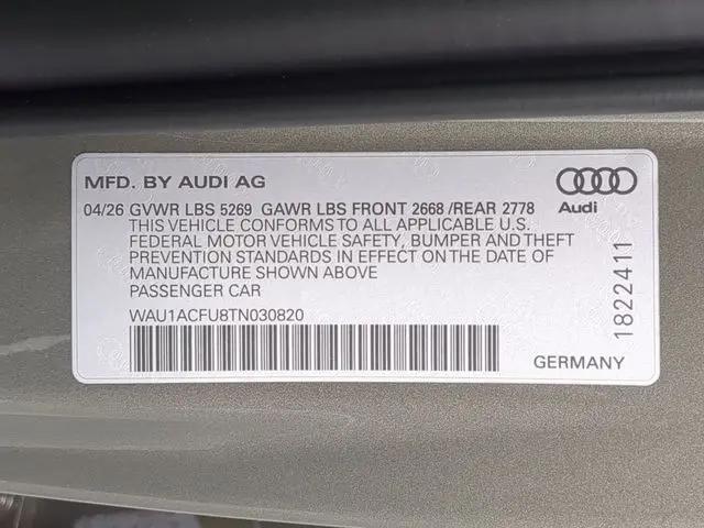 2026 Audi A5 Premium TFSI quattro S tronic