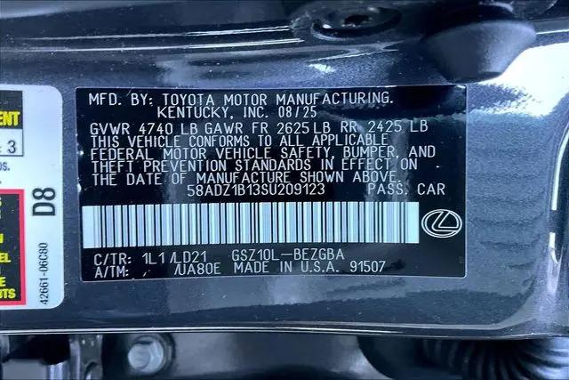 2025 Lexus ES 350 ES 350