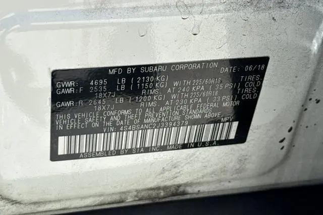 2018 Subaru Outback 2.5i Limited