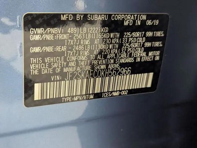 2019 Subaru Forester Premium