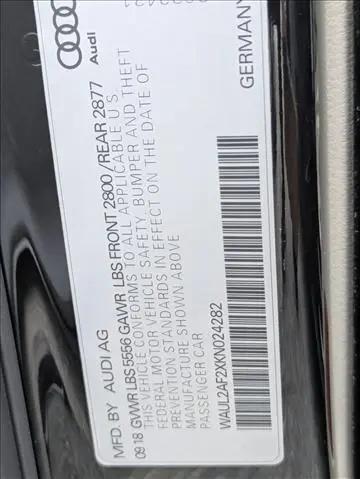 2019 Audi A6 55 Premium