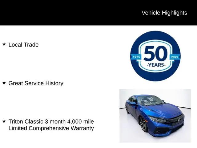 2019 Honda Civic Si