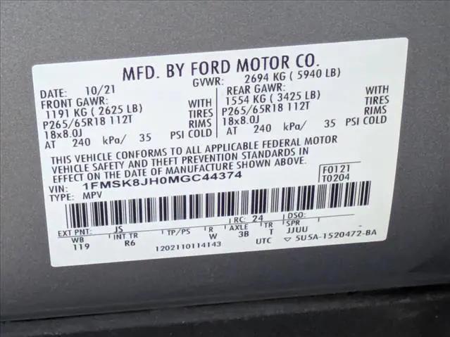 2021 Ford Explorer Timberline