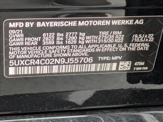 2022 BMW X5 sDrive40i