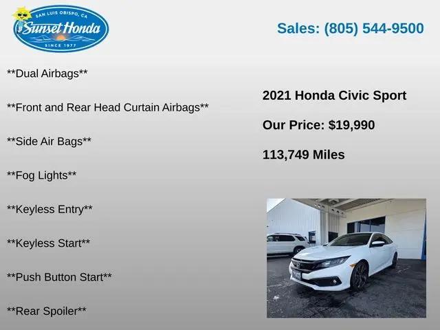 2021 Honda Civic Sport