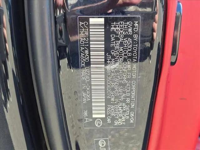 2005 Lexus SC 430 SC 430