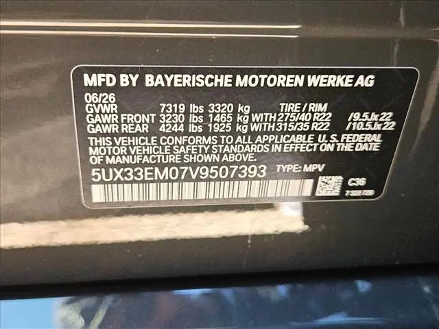 2027 BMW X7 M60i